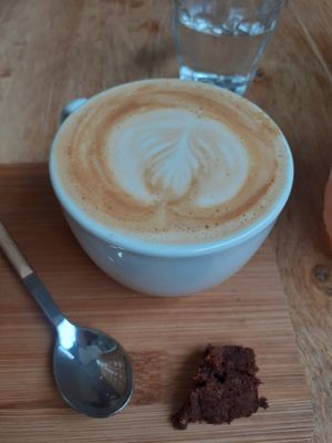 Cappuccino at Plenty in The Hague