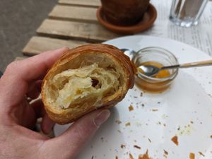 Croissant at Plenty in The Hague