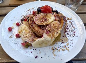 Summer pancakes at Plenty in The Hague