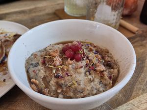 Rice porridge - awesome!!! at Plenty in The Hague