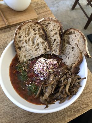 schakschuka  at Plenty in The Hague