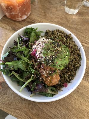 salad with rice  at Plenty in The Hague