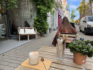 Oat Chai latte  at Plenty in The Hague