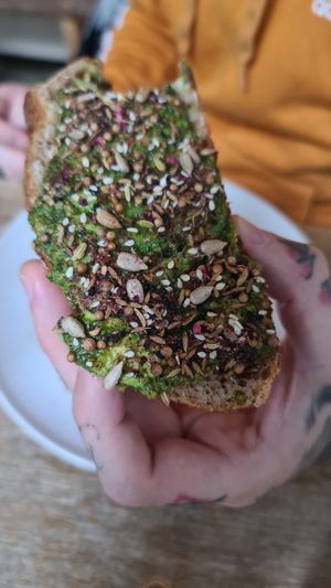 Avocado sandwich  at Plenty in The Hague