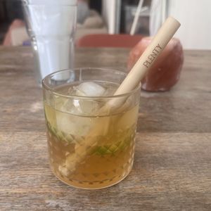 Homemade ice teaa  at Plenty in The Hague