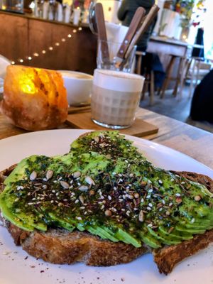 Avocado sandwich  at Plenty in The Hague