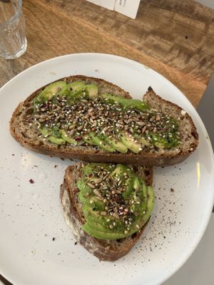 Avocado bread   at Plenty in The Hague