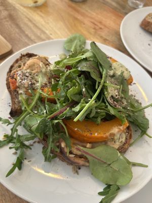 Pumpkin bread   at Plenty in The Hague