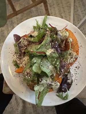 Pumpkin sandwich   at Plenty in The Hague