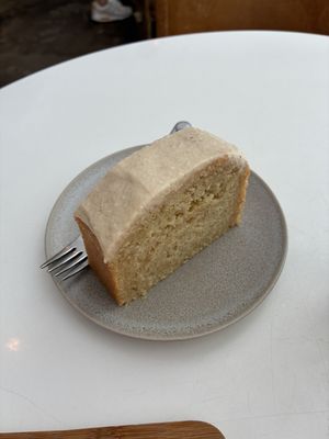 Apple cake: simple, but very good at Plenty in The Hague