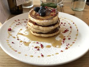 pancakes („classic“ version) at Plenty in The Hague