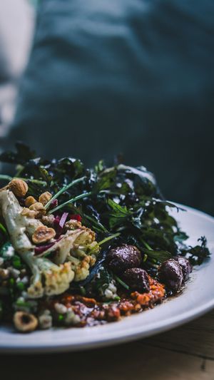 Cauliflower salad at Plenty in The Hague