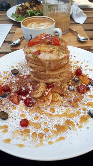 Pancakes at Plenty in The Hague