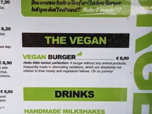 Vegan Burger at Burgeramt in Trier
