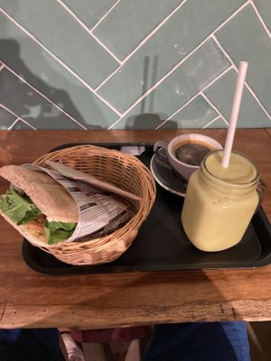   at Juice Dudes in Barcelona