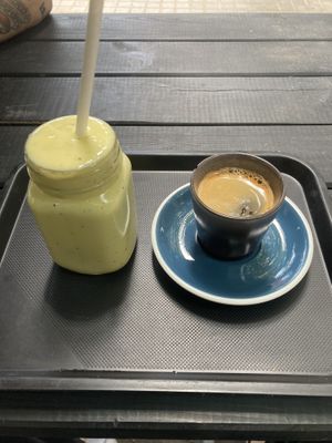   at Juice Dudes in Barcelona