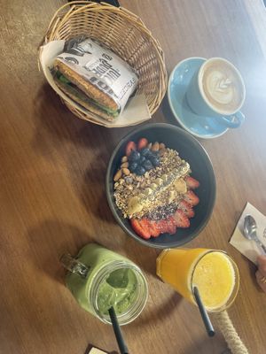   at Juice Dudes in Barcelona