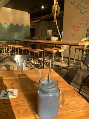   at Juice Dudes in Barcelona