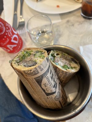 Falafel pita  at Falafel Cafe in Paris