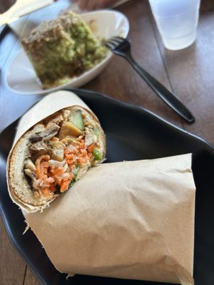 Vegan Bahn Mi  at Saigon Beach in Newport Beach