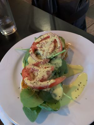 Eggs Benedict  at Mark of the Beastro in Salt Lake City