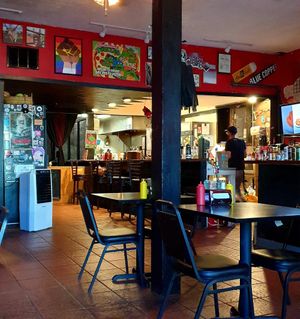 interior at Mark of the Beastro in Salt Lake City