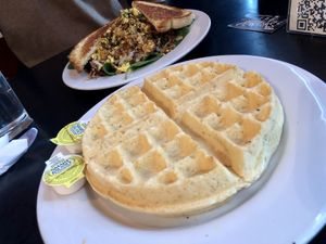 Waffle  at Mark of the Beastro in Salt Lake City