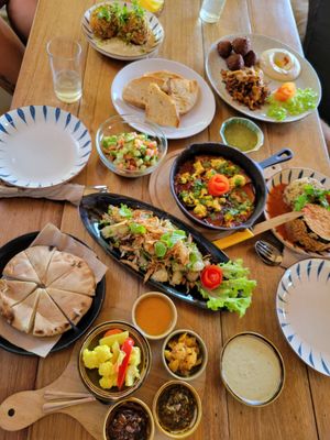 Amazing spread!! #Veganuary at Way Nam in Koh Phangan