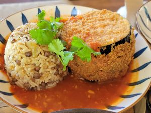 Crispy eggplant #Veganuary at Way Nam in Koh Phangan