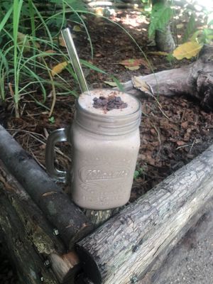 cocoloco smoothie  at Way Nam in Koh Phangan