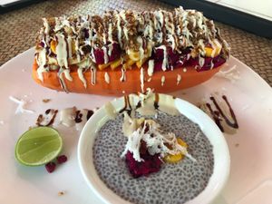 papaya boat at Way Nam in Koh Phangan