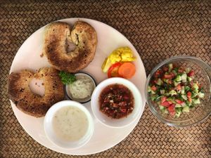 spinach burik  at Way Nam in Koh Phangan