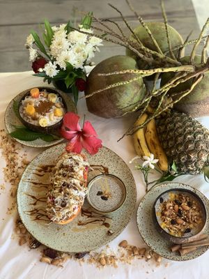 Wonderful dishes  #Veganuary at Way Nam in Koh Phangan