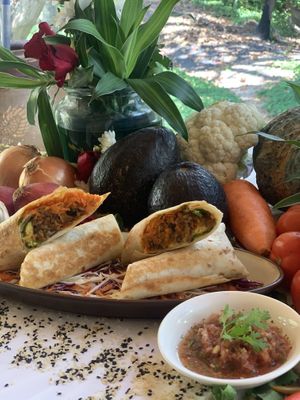 Burrito  #Veganuary at Way Nam in Koh Phangan