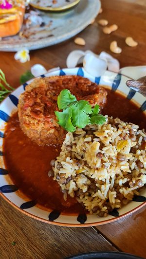 This eggplant dish was one of my favourites, taste explosion! at Way Nam in Koh Phangan