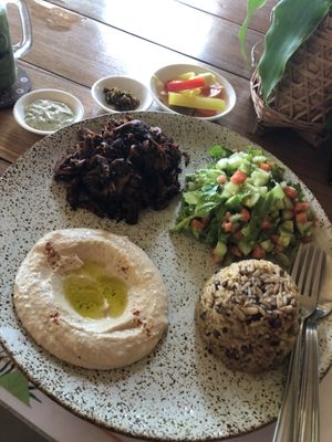 Shawarma plate   at Way Nam in Koh Phangan