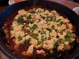 Shakshuka w silken tofu. at Way Nam in Koh Phangan