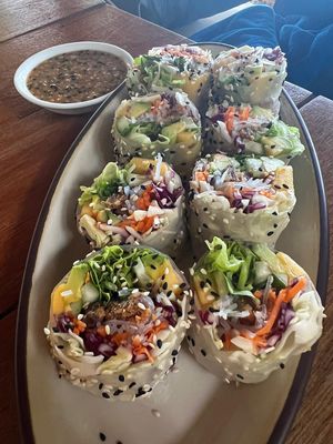 Rollitos vietnamitas   at Way Nam in Koh Phangan