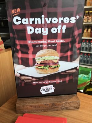 New option to have plant based ‘beef’ in any burger  at Grill'd in Frankston