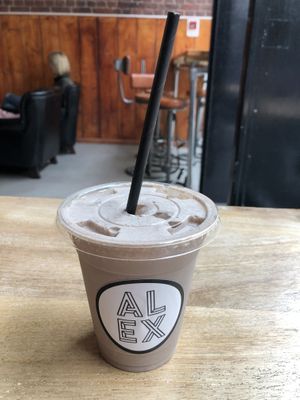 Vegan Oreo milkshake 💙 at ALEX in Lancaster