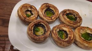 Mushrooms at Madrid Vegan Tours in Madrid