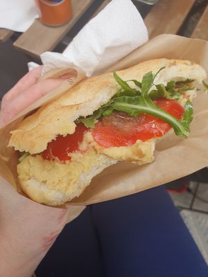 Cecilia + roquette at La Foca Pia in Pisa