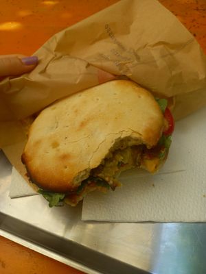 Cecilia at La Foca Pia in Pisa