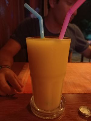 Mango smoothie at Chalita in Krabi