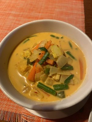 Thai Red Curry   at Chalita in Krabi