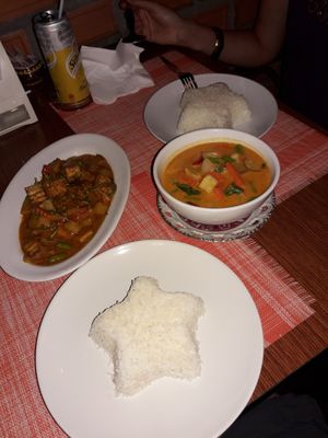 Curries at Chalita in Krabi