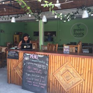 The restaurant at Green Roots in Cebu