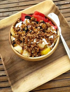 Delicious & healthy fruit mix  at Green Roots in Cebu