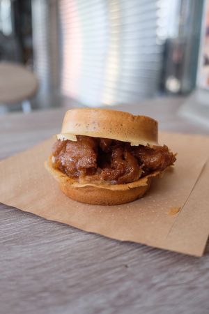 Three cup chicken flavor at Wheels of Fortune - Food Stall in Kaohsiung