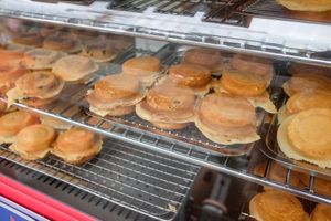 Different flavors of cakes at Wheels of Fortune - Food Stall in Kaohsiung